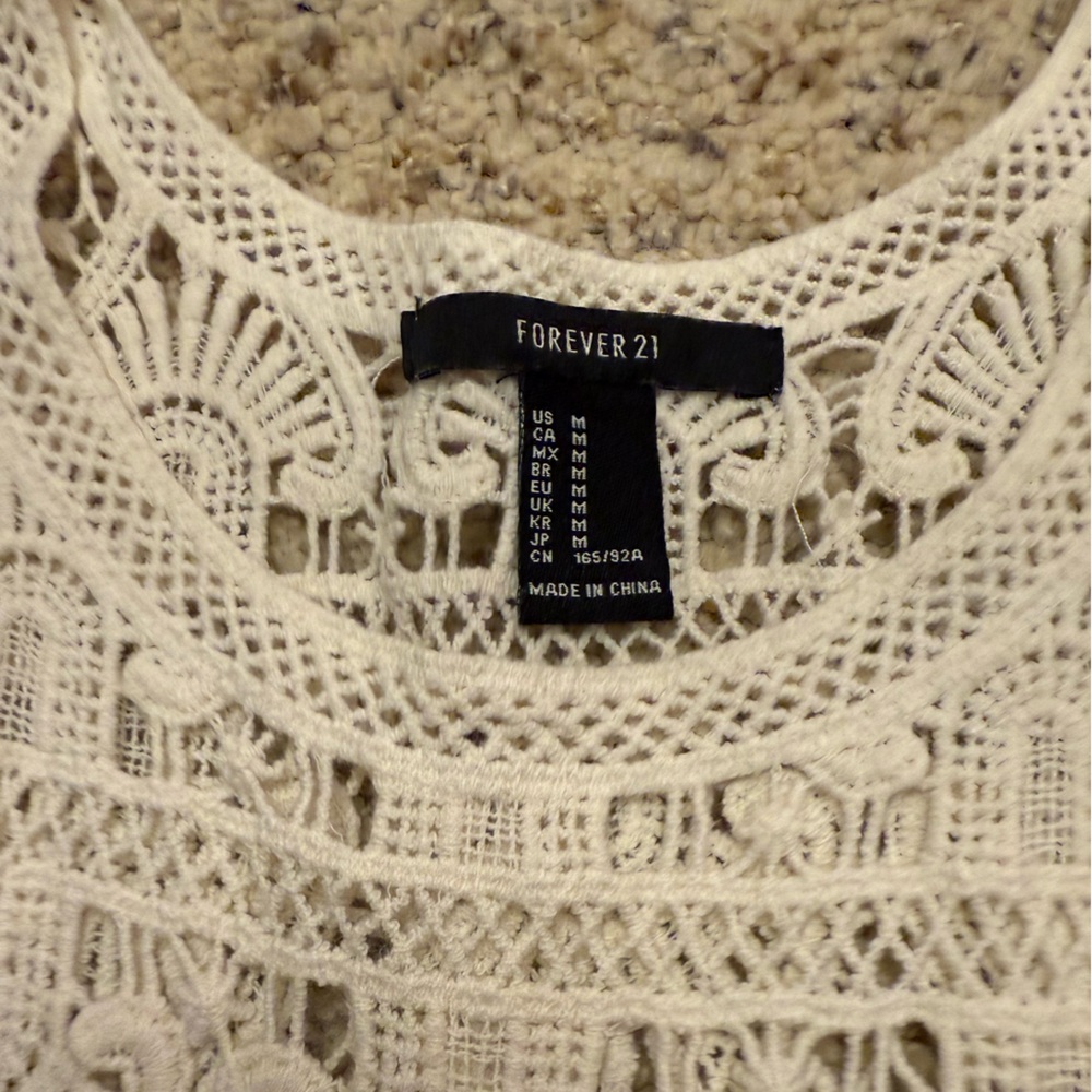 Forever 21 Lace Tank - Picture 2 of 3
